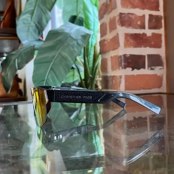 DIOR Diorxtrem M2U Semi-Rimless Injection Plastic Shield Sunglasses - Picture 5 of 7